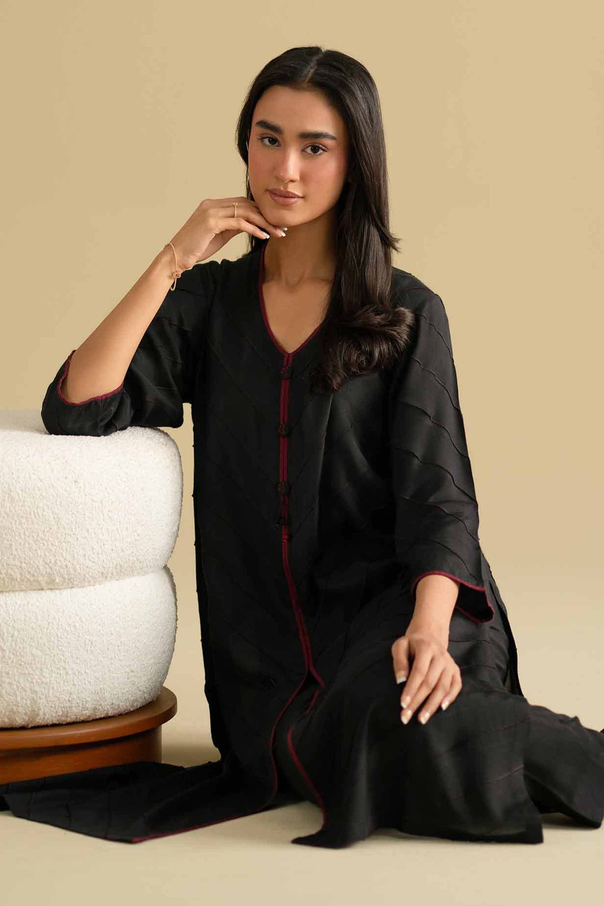 2 Piece - Embroidered Suit - KFE26-70