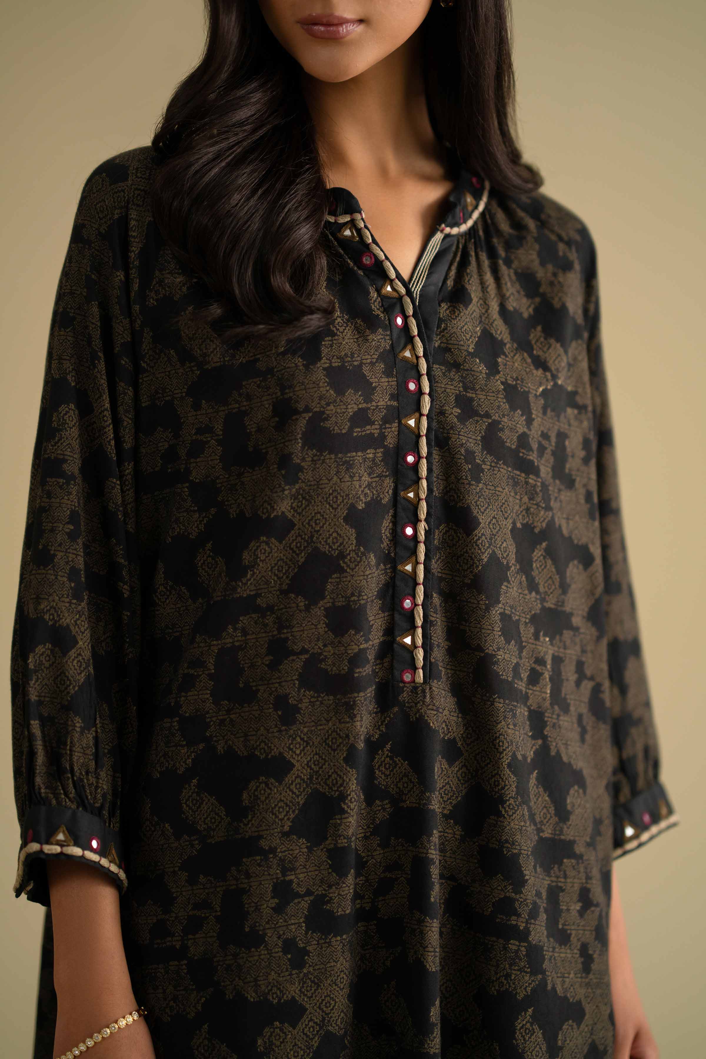 2 Piece - Embroidered Suit - KFE26-71 for Women - Pret Collection | Nishat | Shop Online