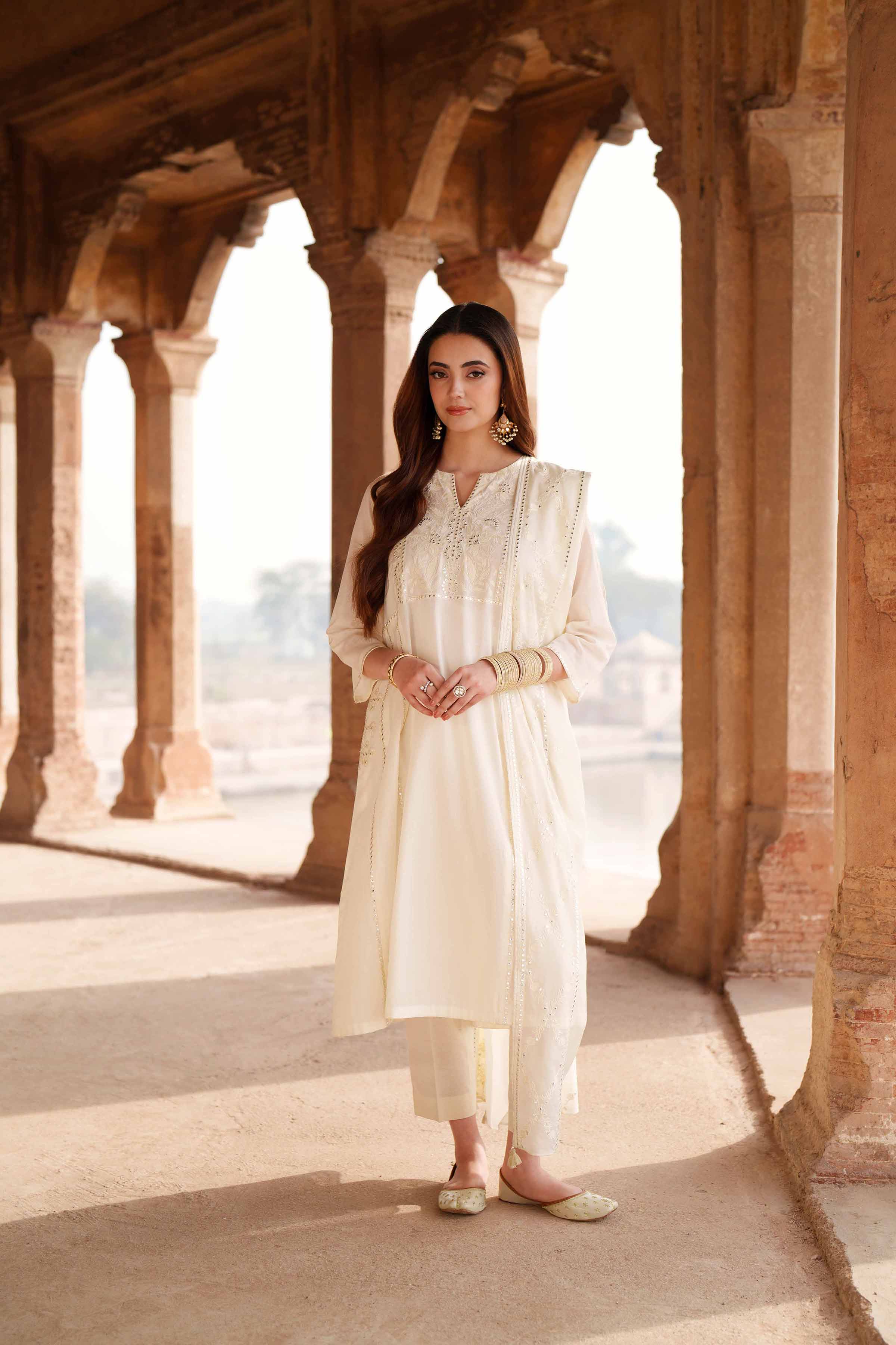 3 Piece - Embroidered Suit - KFE26-76 for Women - Pret Collection | Nishat | Shop Online