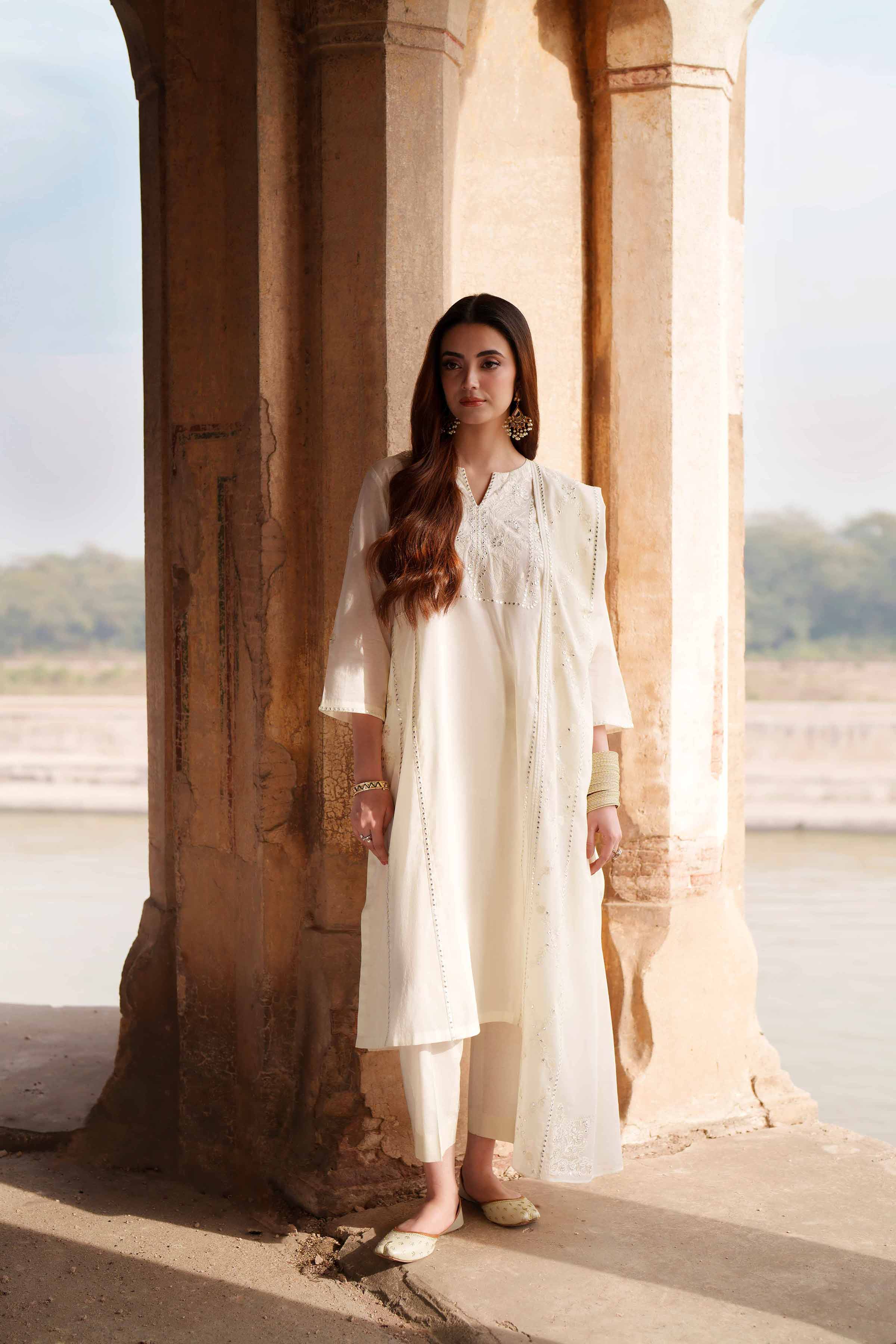 3 Piece - Embroidered Suit - KFE26-76 for Women - Pret Collection | Nishat | Shop Online
