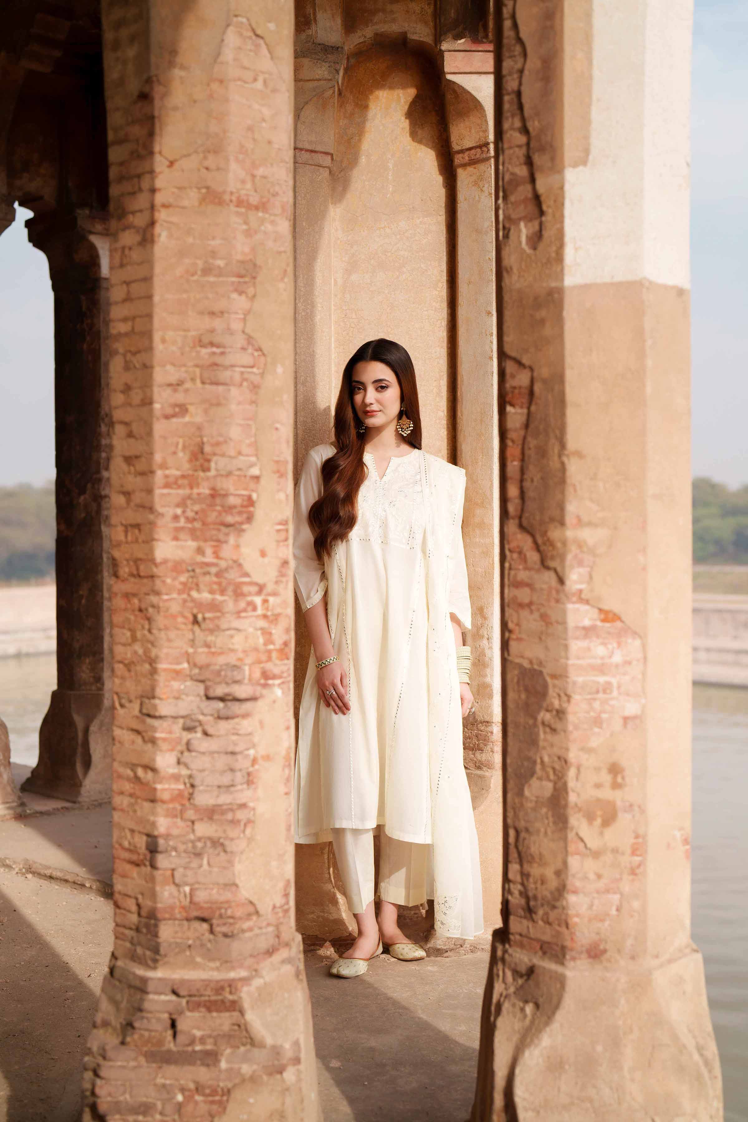 3 Piece - Embroidered Suit - KFE26-76 for Women - Pret Collection | Nishat | Shop Online