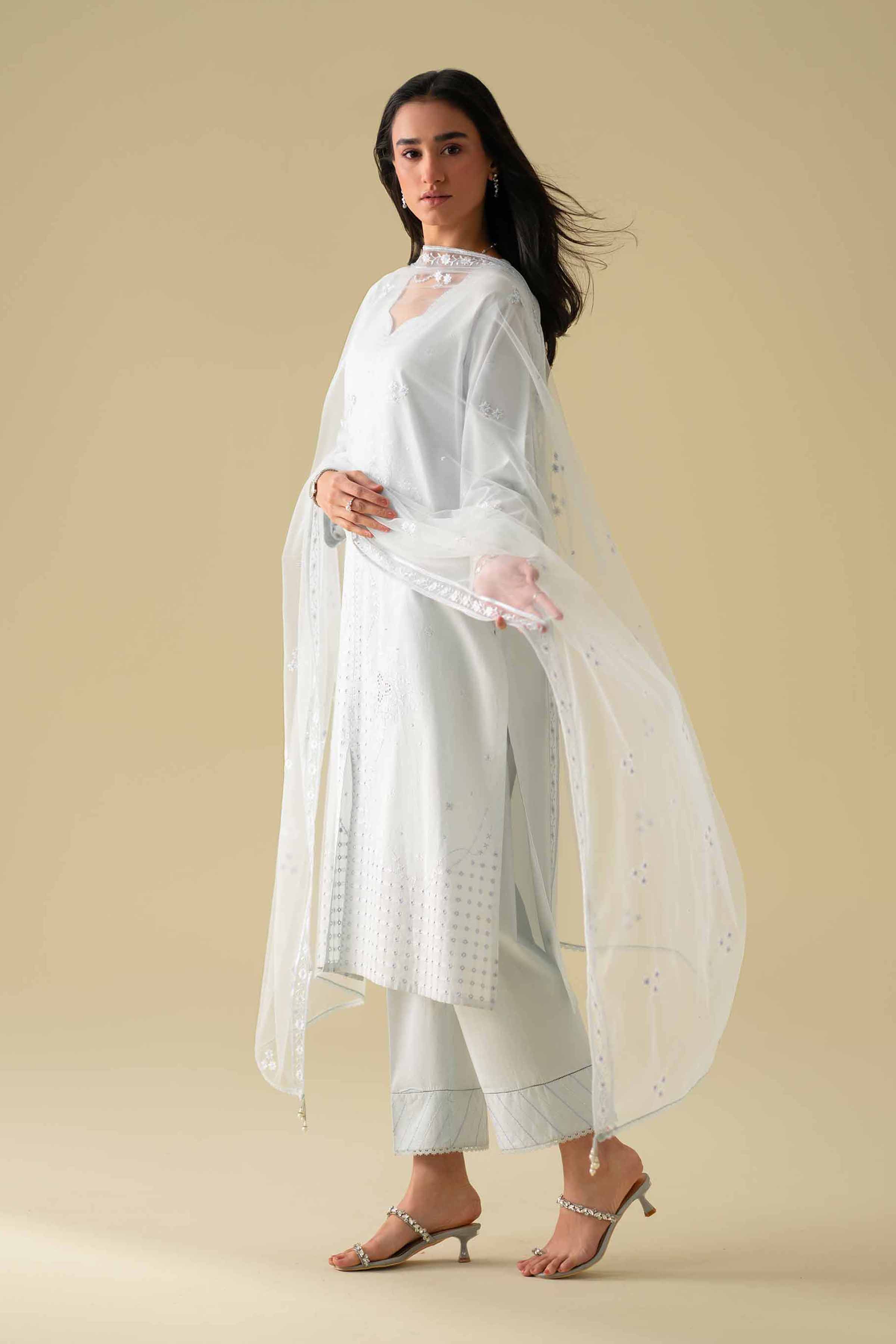 3 Piece - Embroidered Suit - KFE26-79 for Women - Pret Collection | Nishat | Shop Online