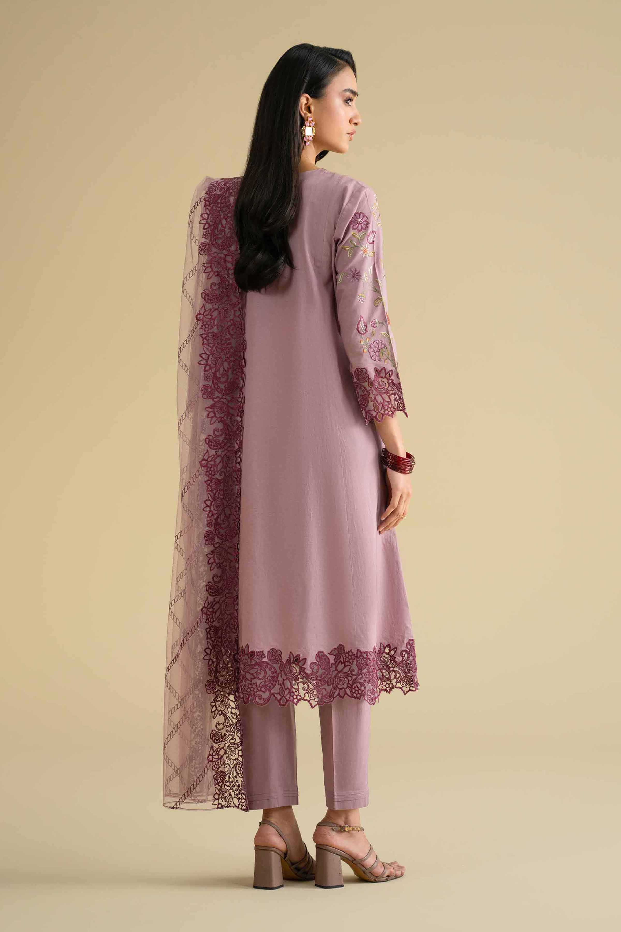 3 Piece - Embroidered Suit - KFE26-86 for Women - Pret Collection | Nishat | Shop Online