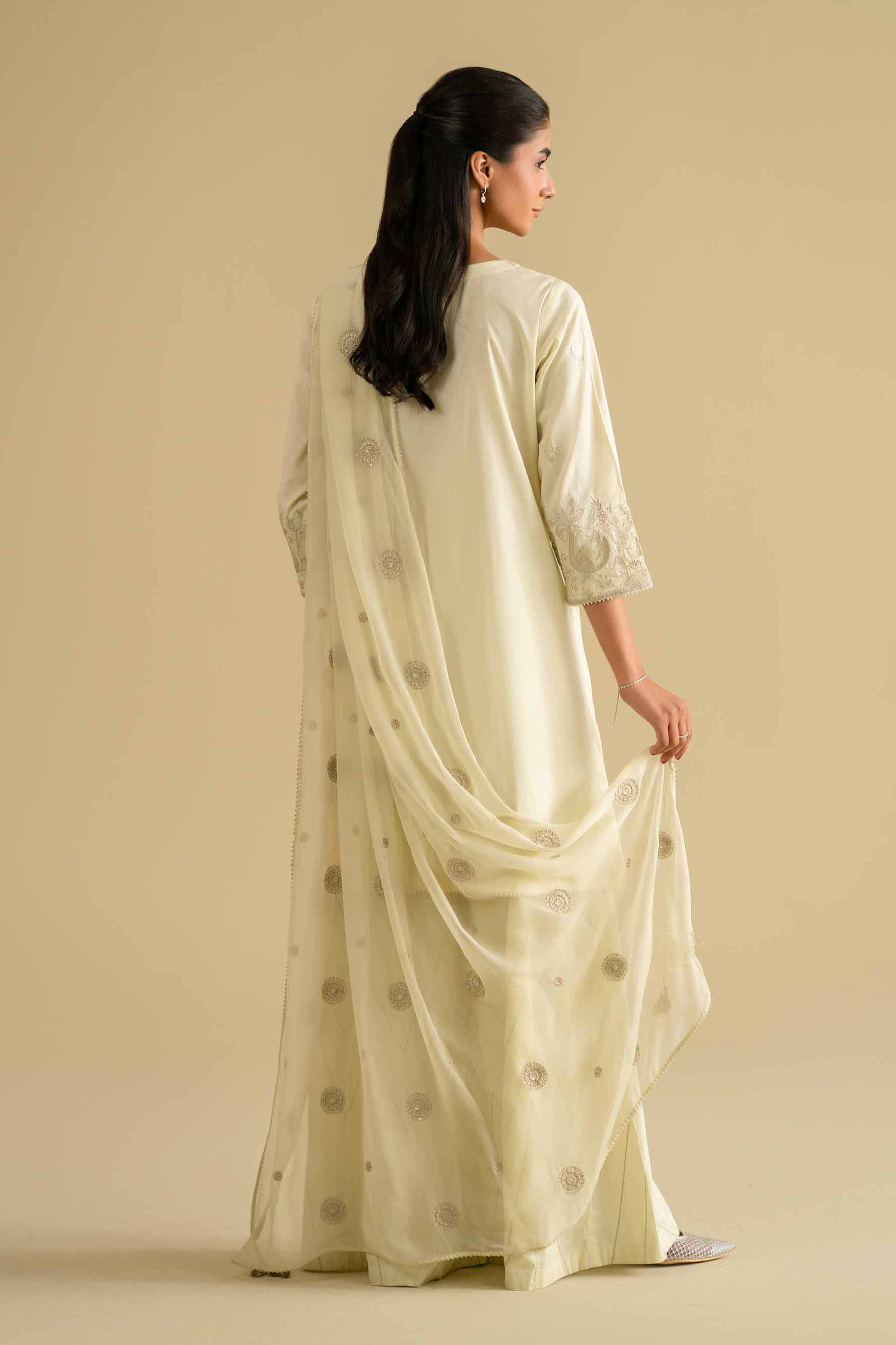 3 Piece - Embroidered Suit - KFE26-88 for Women - Pret Collection | Nishat | Shop Online