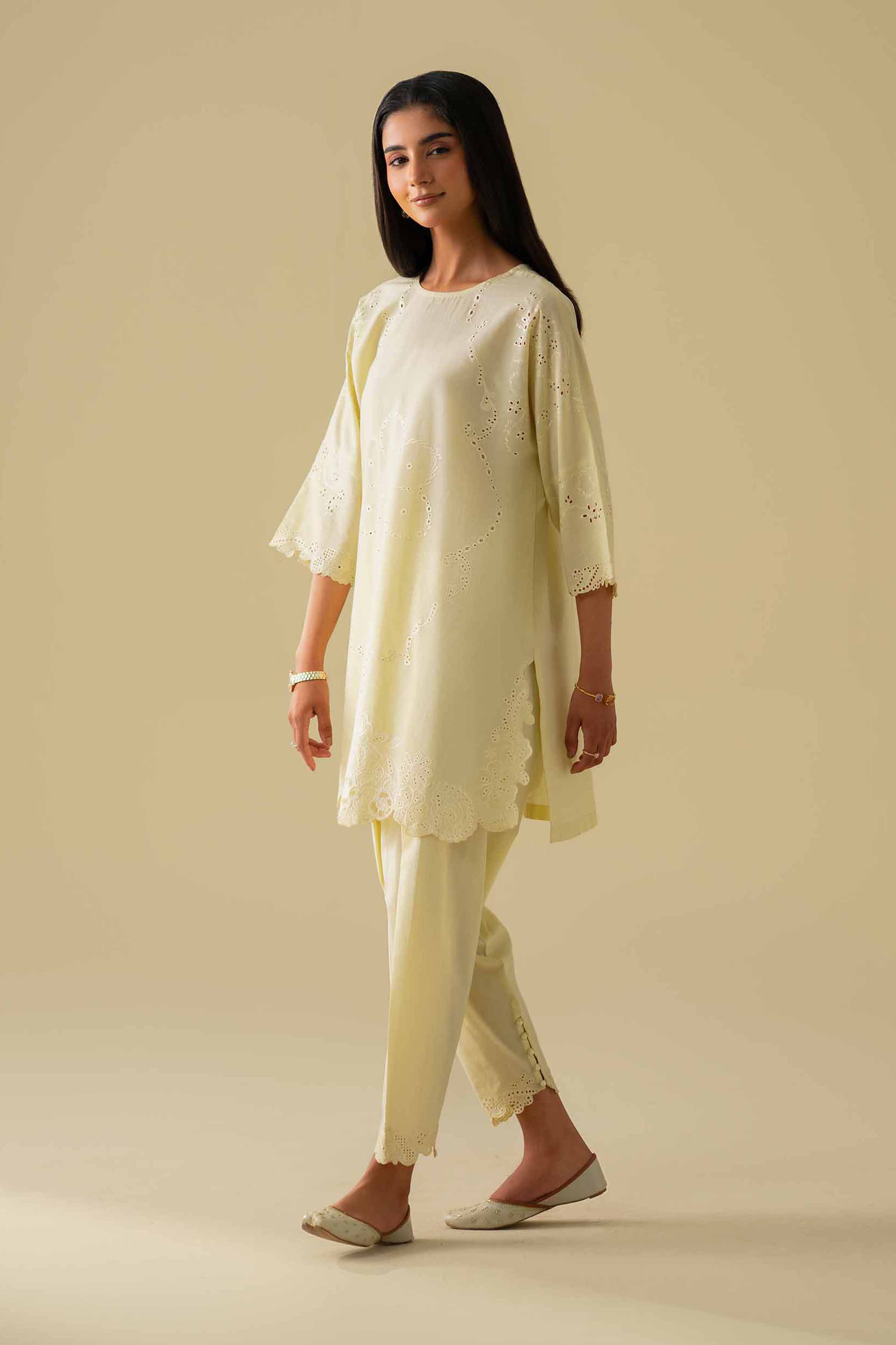 2 Piece - Embroidered Suit - KFE26-92 for Women - Pret Collection | Nishat | Shop Online