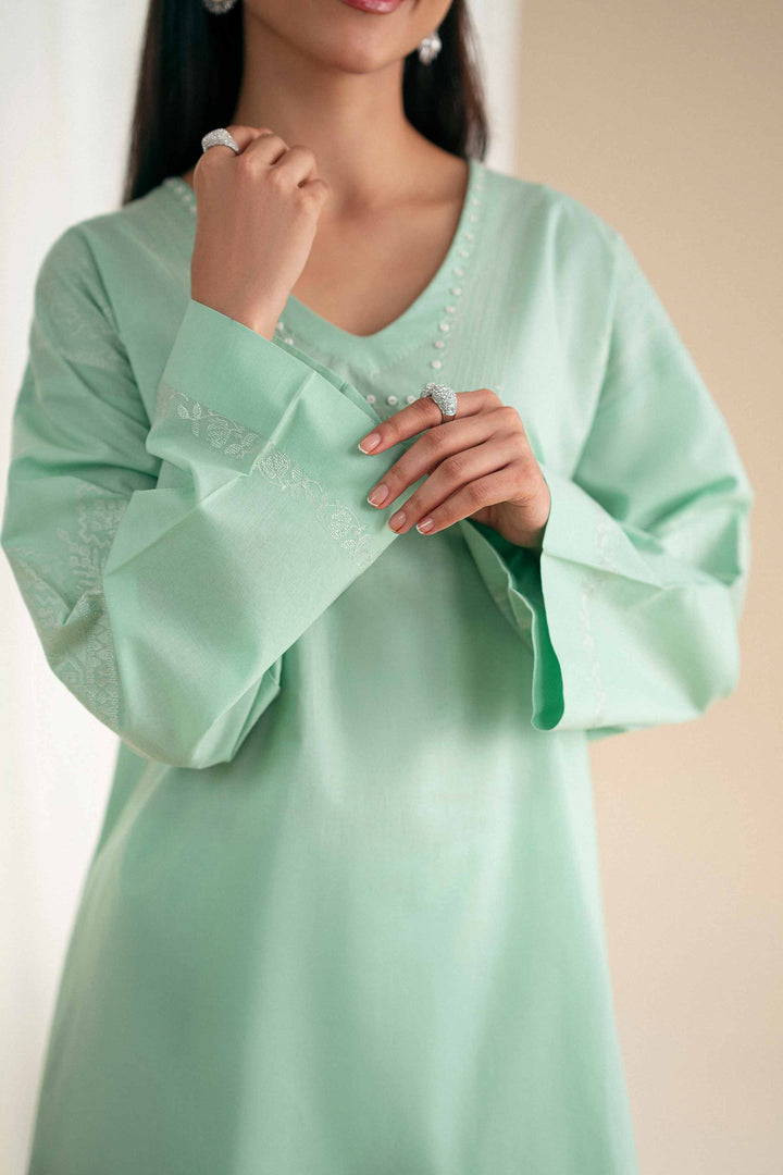 2 Piece - Embroidered Suit - KFS25-110 - for Women - Luxury Pret Collection | Nishat | Shop Online