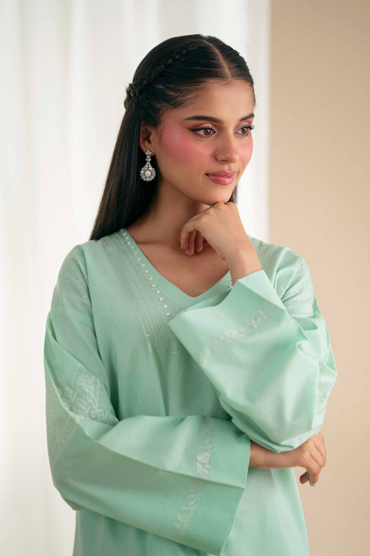 2 Piece - Embroidered Suit - KFS25-110 - for Women - Luxury Pret Collection | Nishat | Shop Online