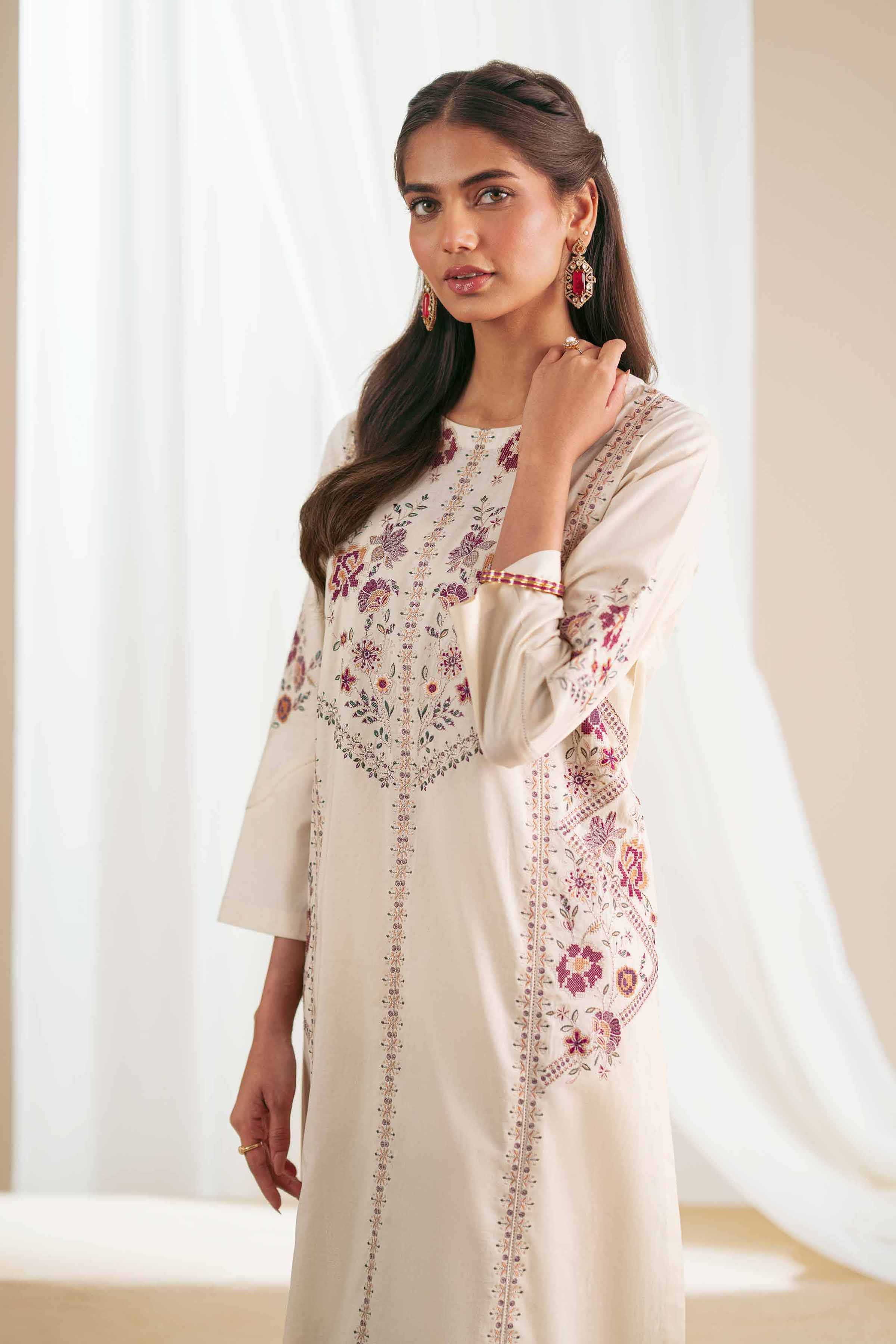 2 Piece Embroidered Suit Luxury Pret Summer 2025 Vol-2