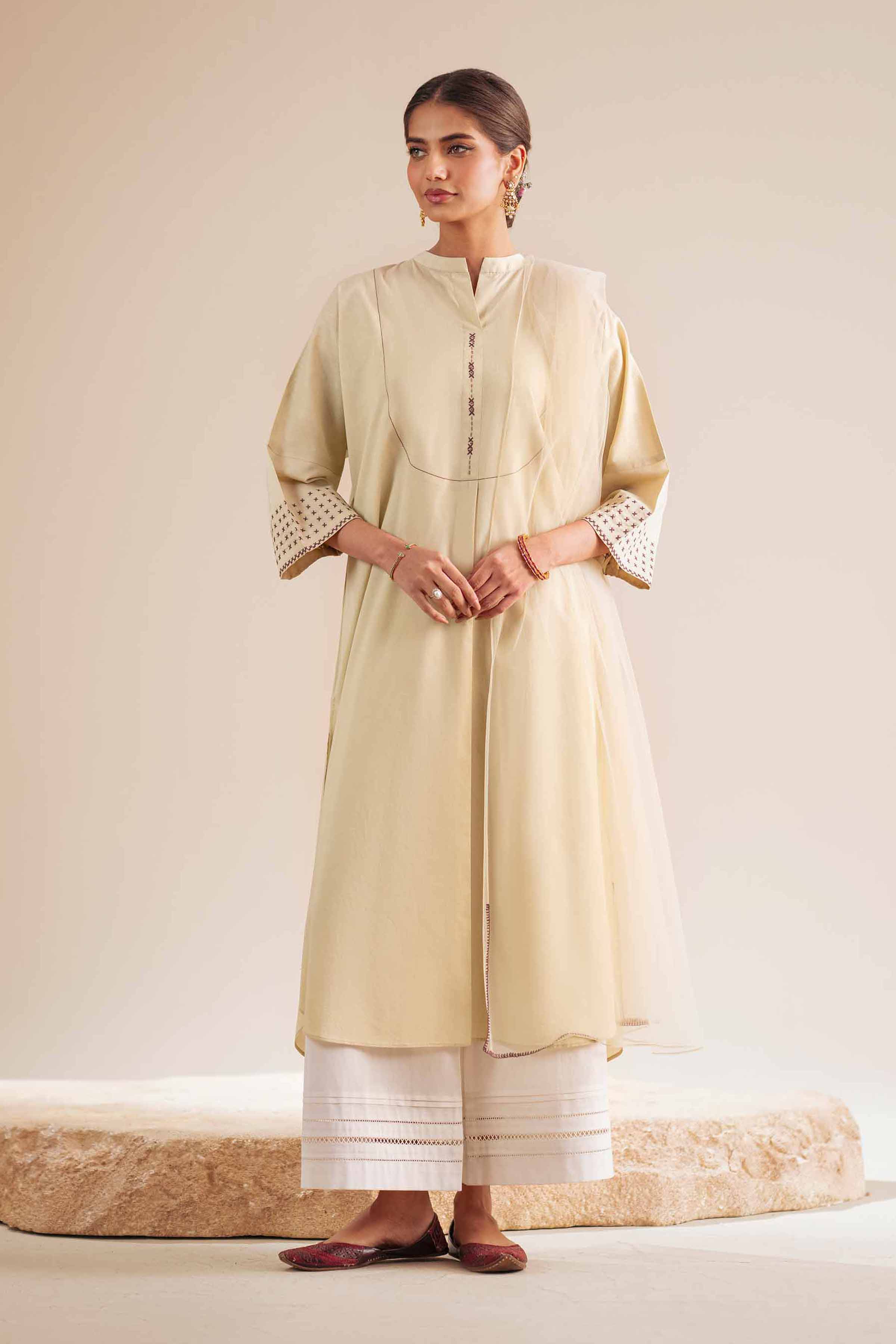 2 Piece Basic Suit Luxury Pret Summer 2025 Vol-2 – NISHAT