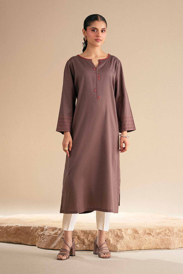 3 Piece - Basic Suit - KFS25-126 for Women - Luxury Pret Collection | Nishat | Shop Online