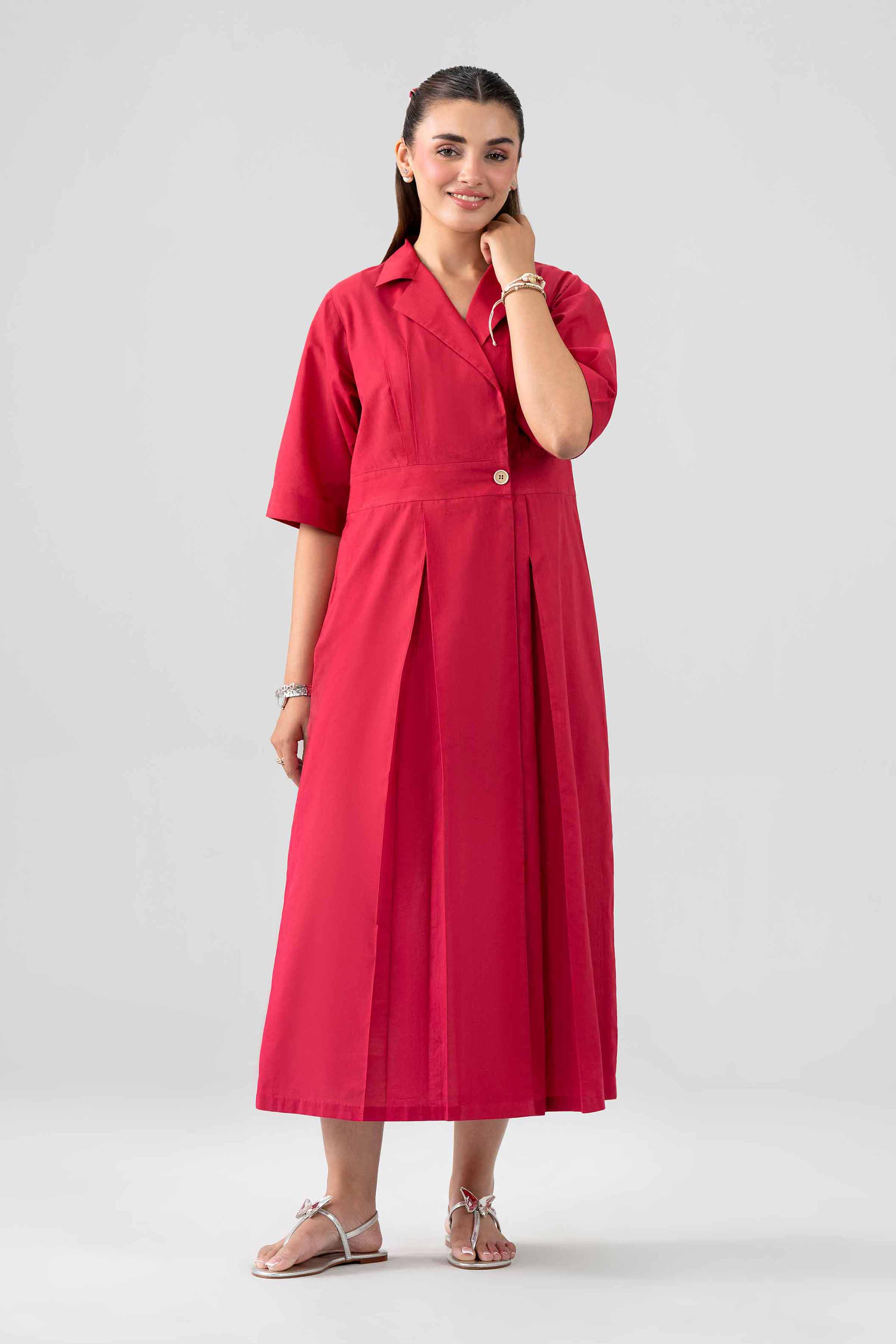 Solid Dress - KFS26-02