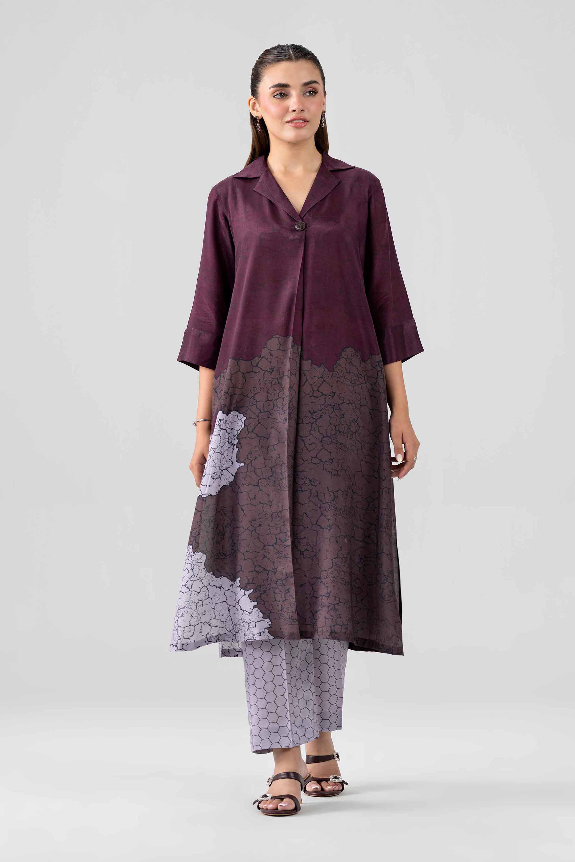 2 Piece - Printed Suit - KFS26-100