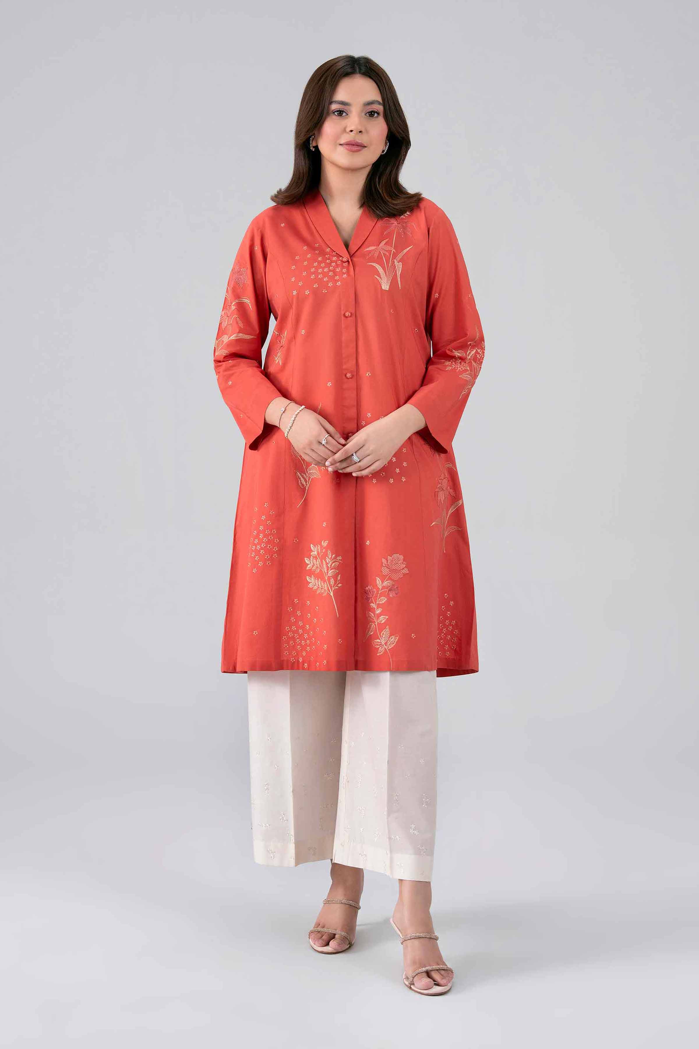 2 Piece - Embroidered Suit - KFS26-12