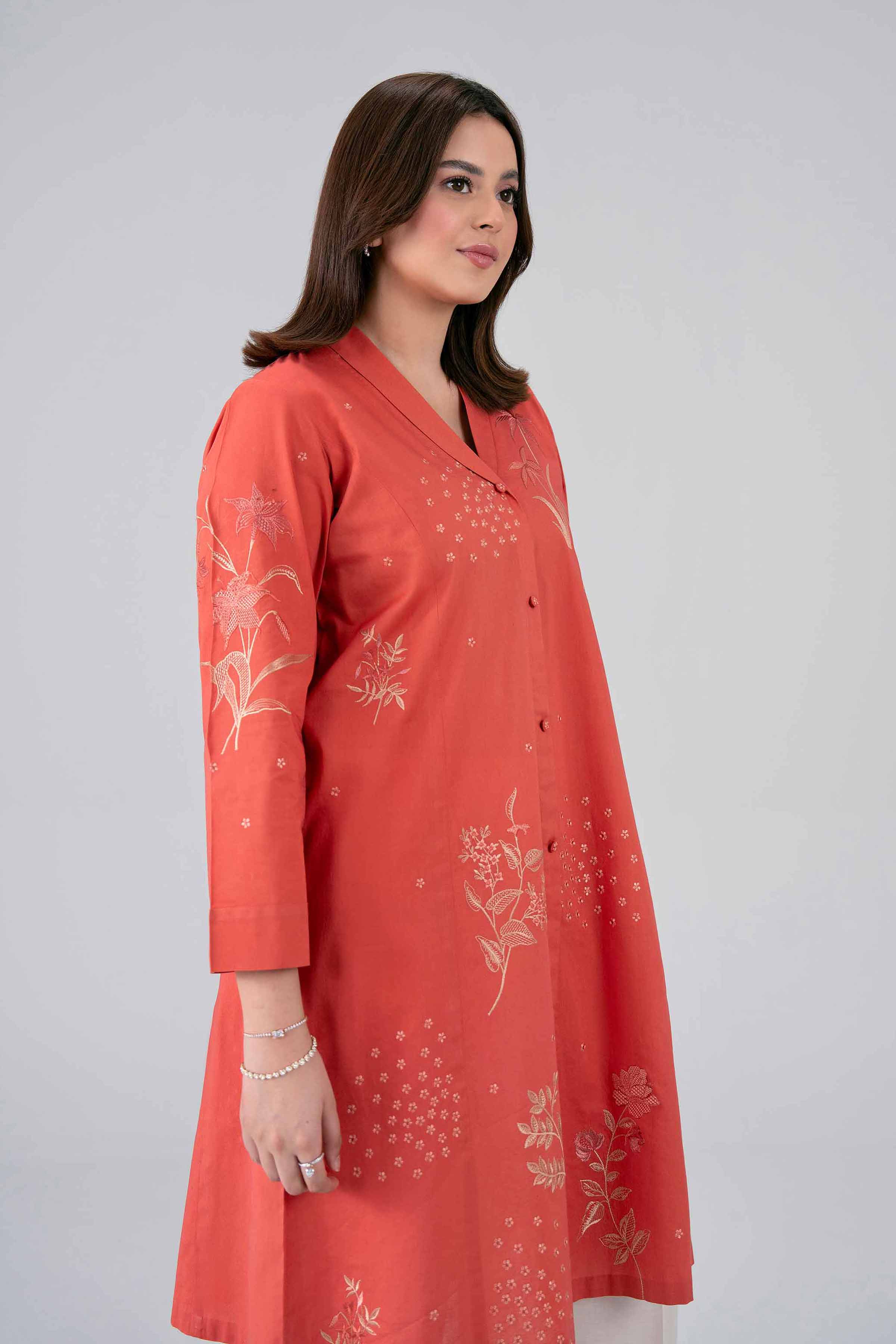 2 Piece - Embroidered Suit - KFS26-12