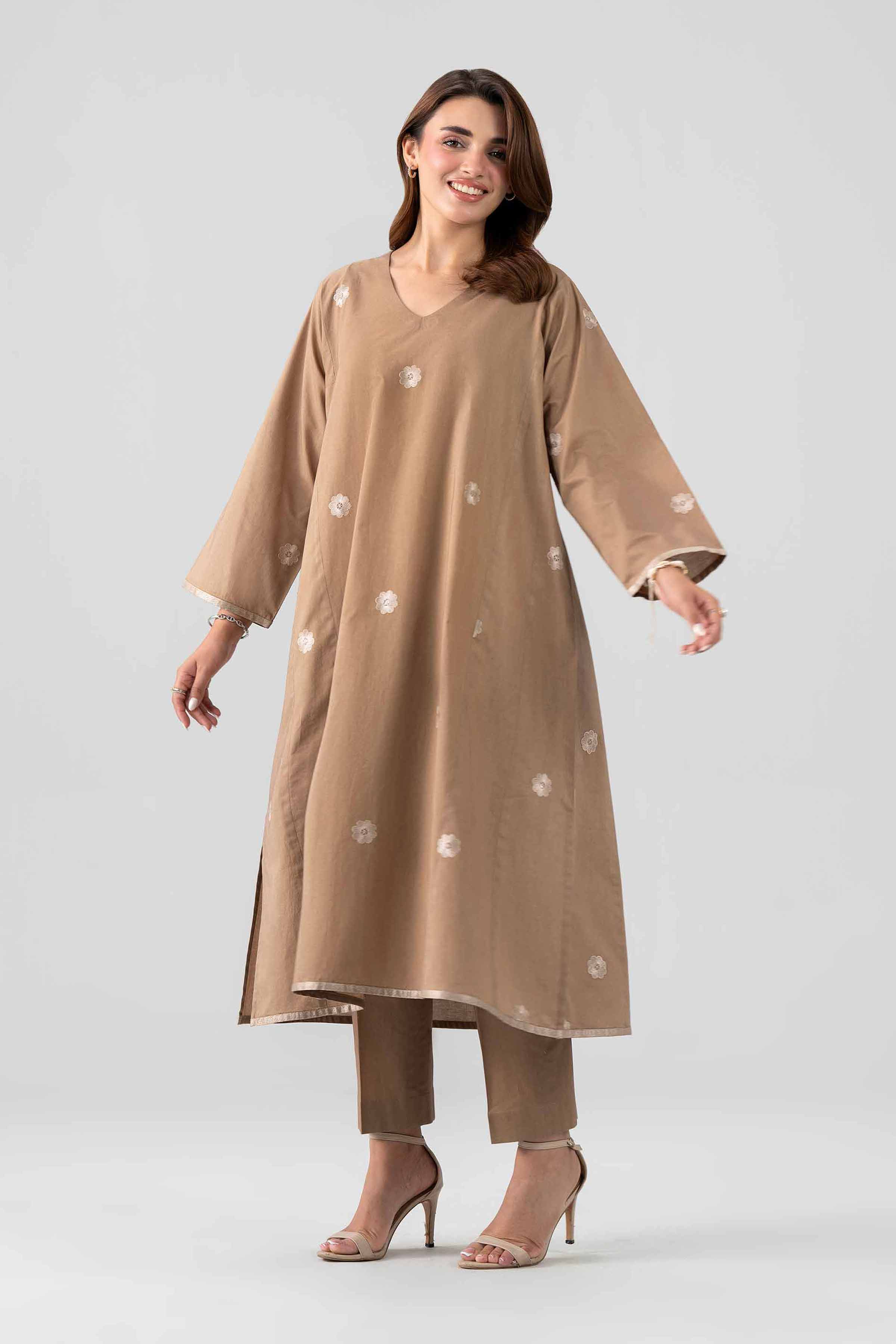 2 Piece - Embroidered Suit - KFS26-13