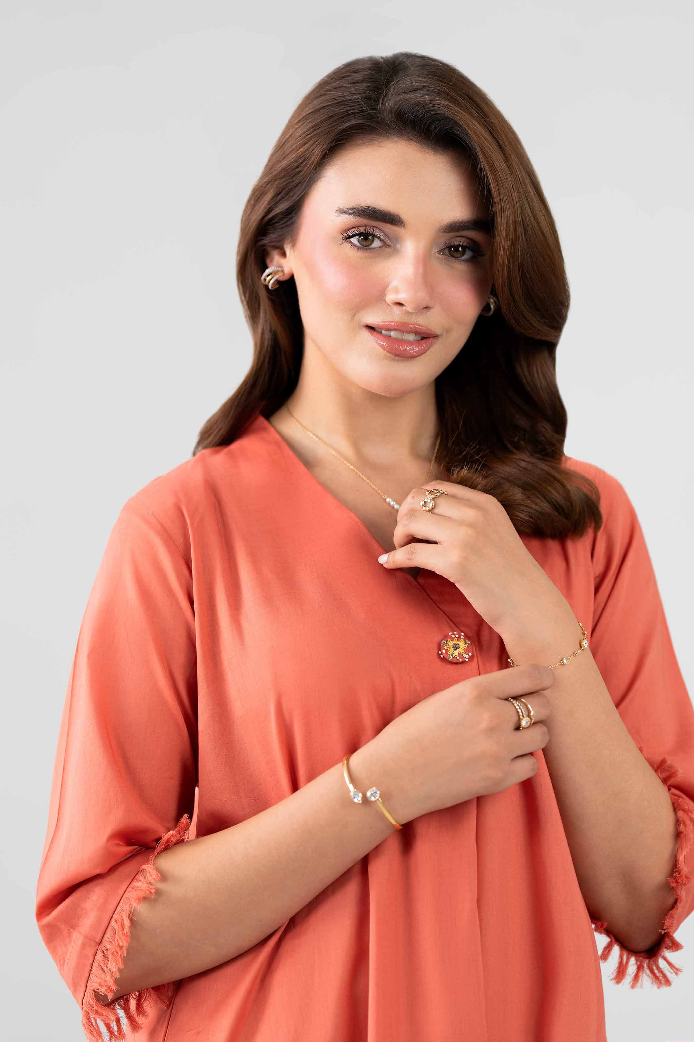 2 Piece - Embroidered Suit - KFS26-17