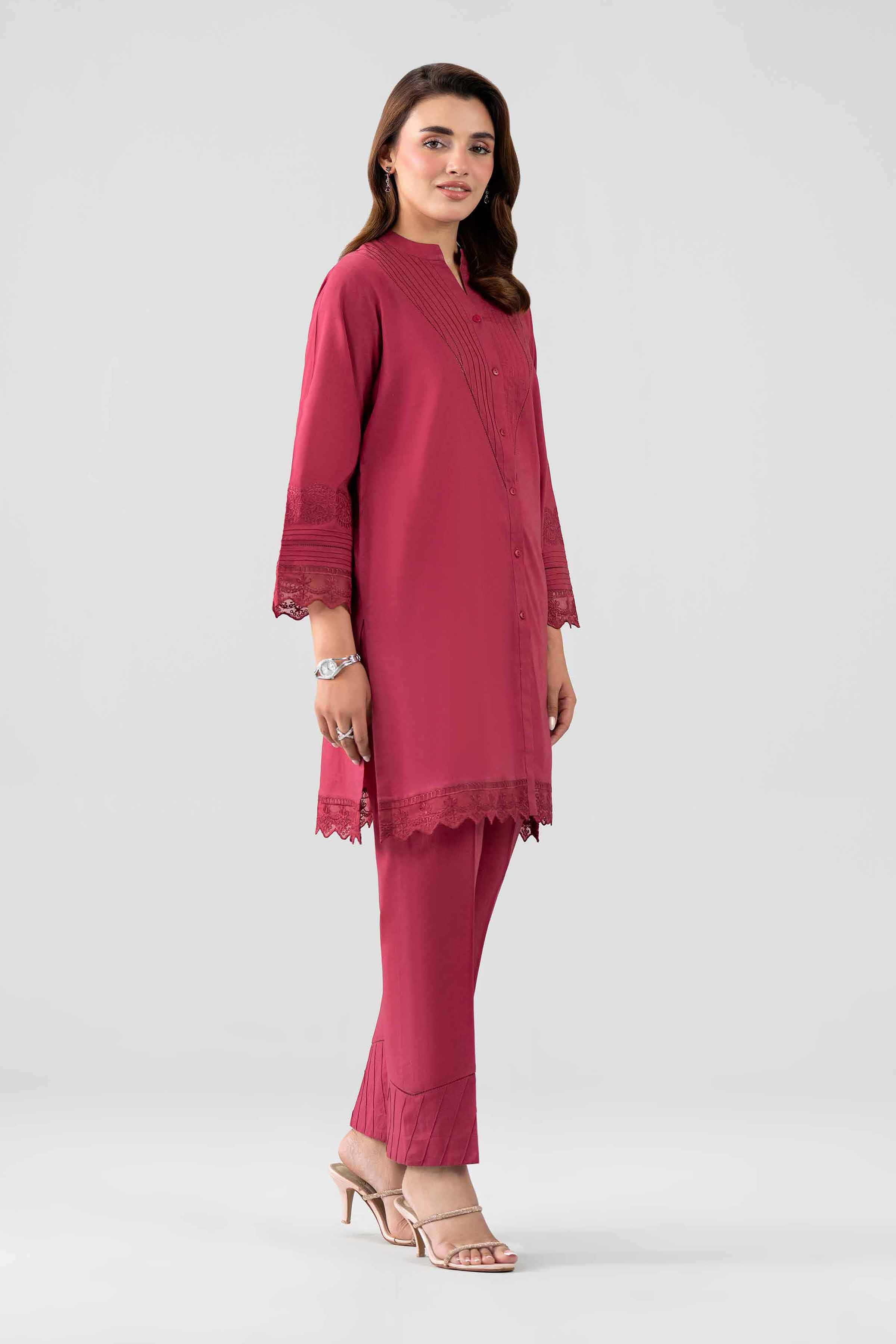 2 Piece - Embroidered Suit - KFS26-19