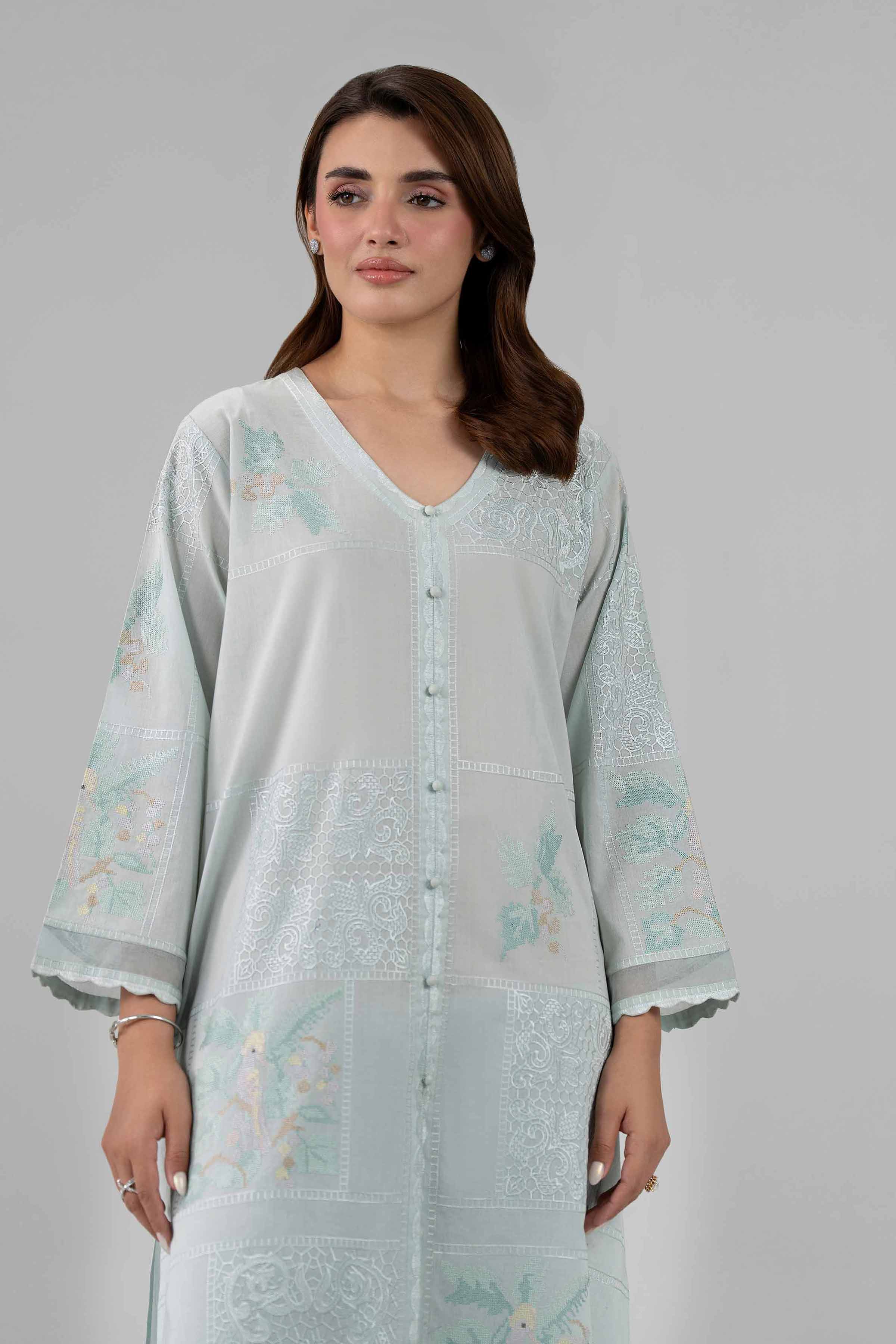 2 Piece - Embroidered Suit - KFS26-21