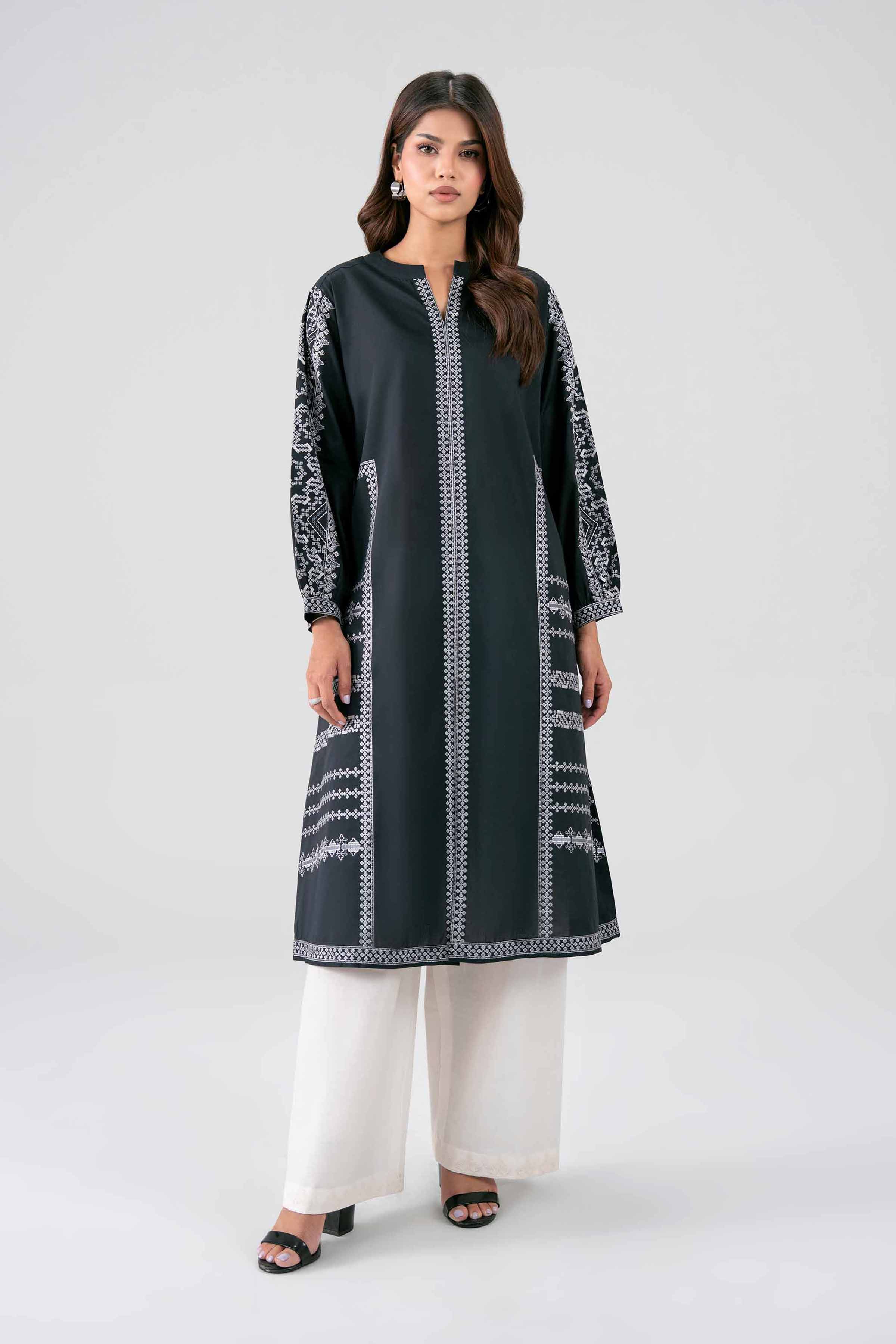 2 Piece - Embroidered Suit - KFS26-24