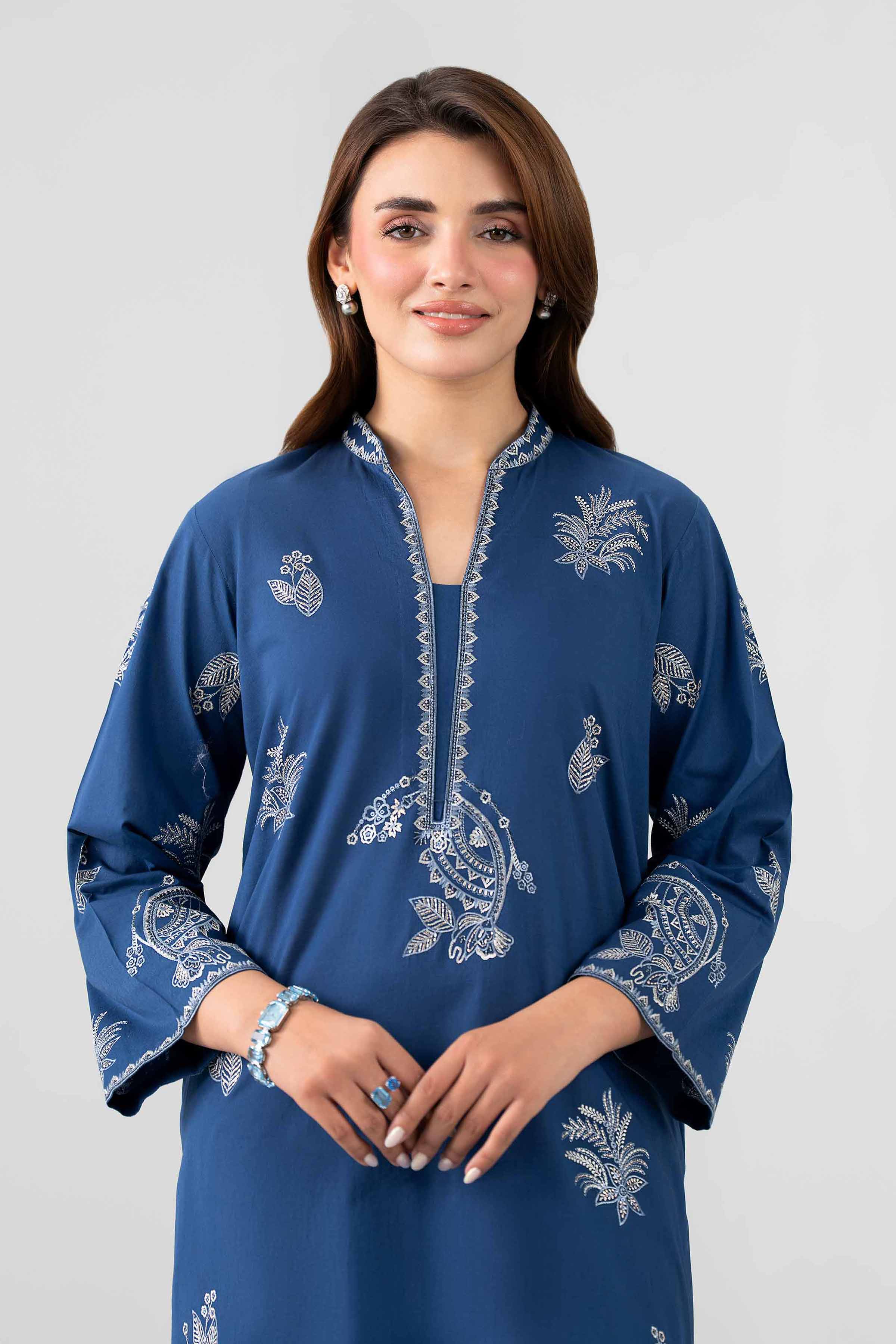 2 Piece - Embroidered Suit - KFS26-25