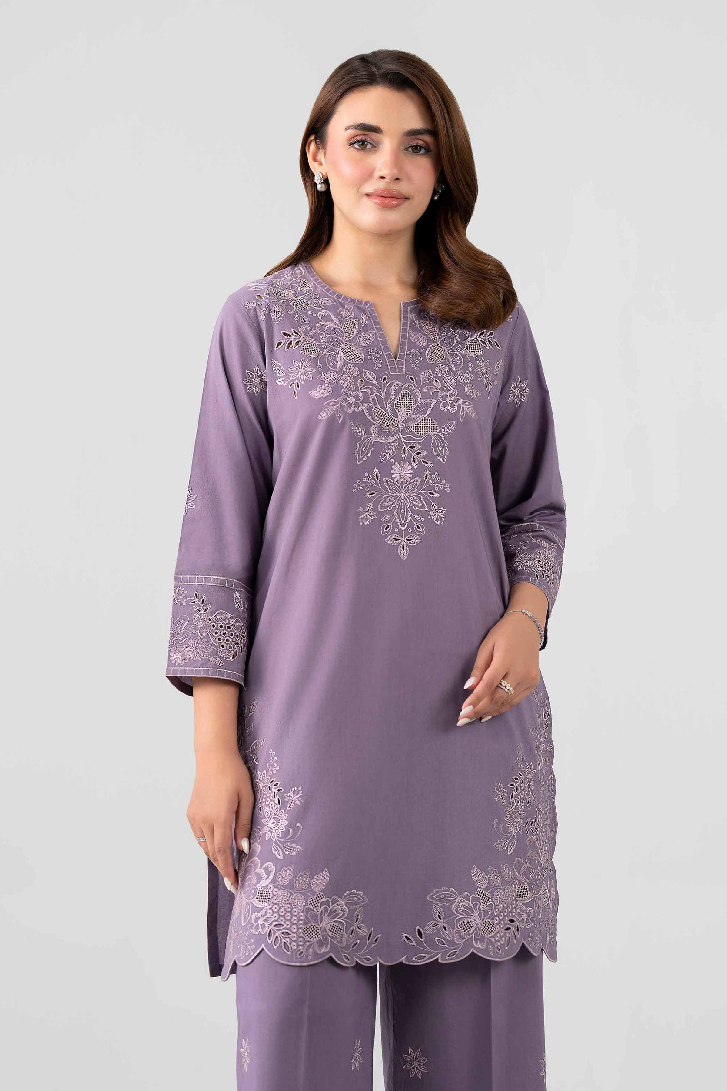 2 Piece - Embroidered Suit - KFS26-28