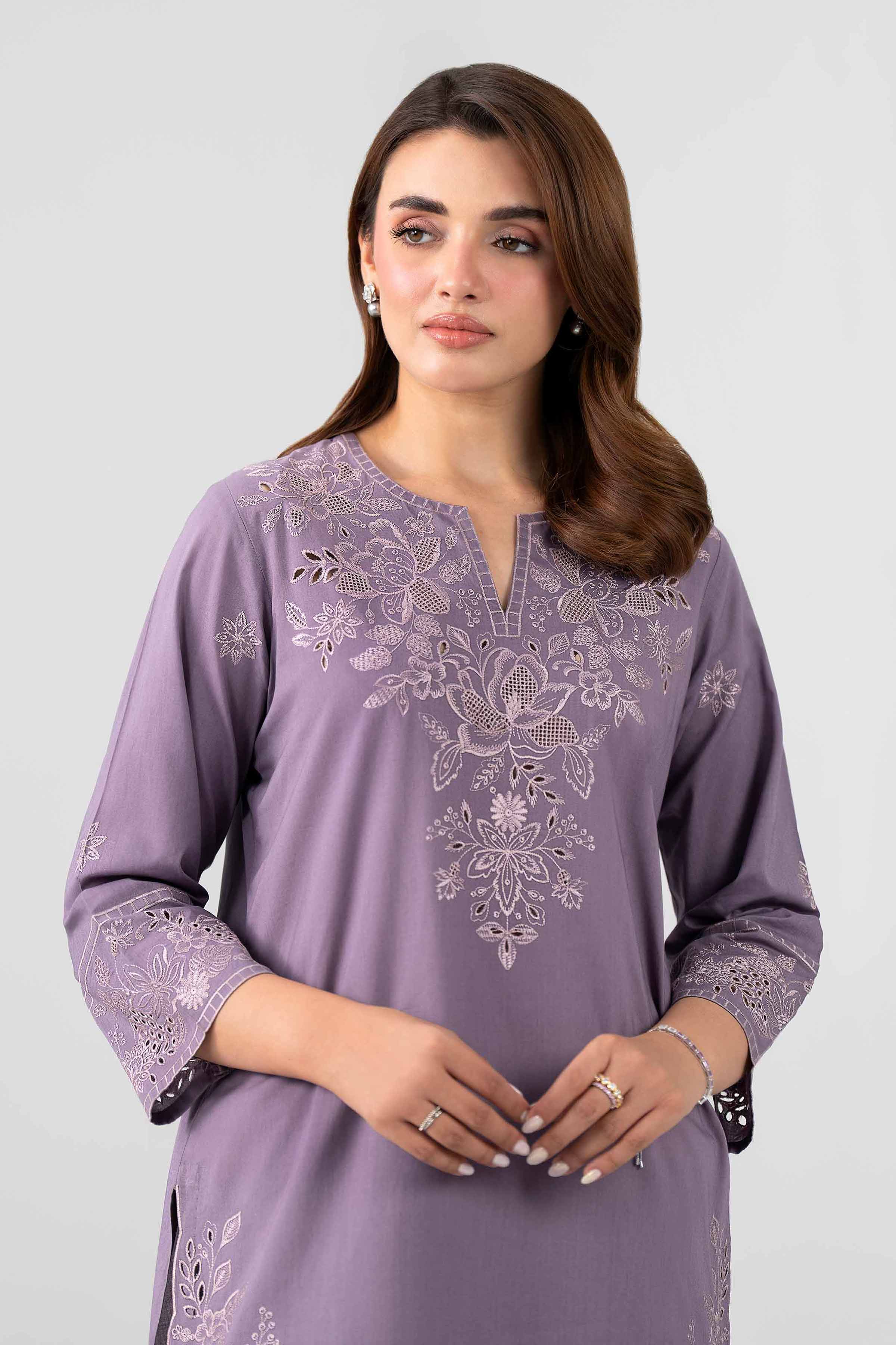 2 Piece - Embroidered Suit - KFS26-28