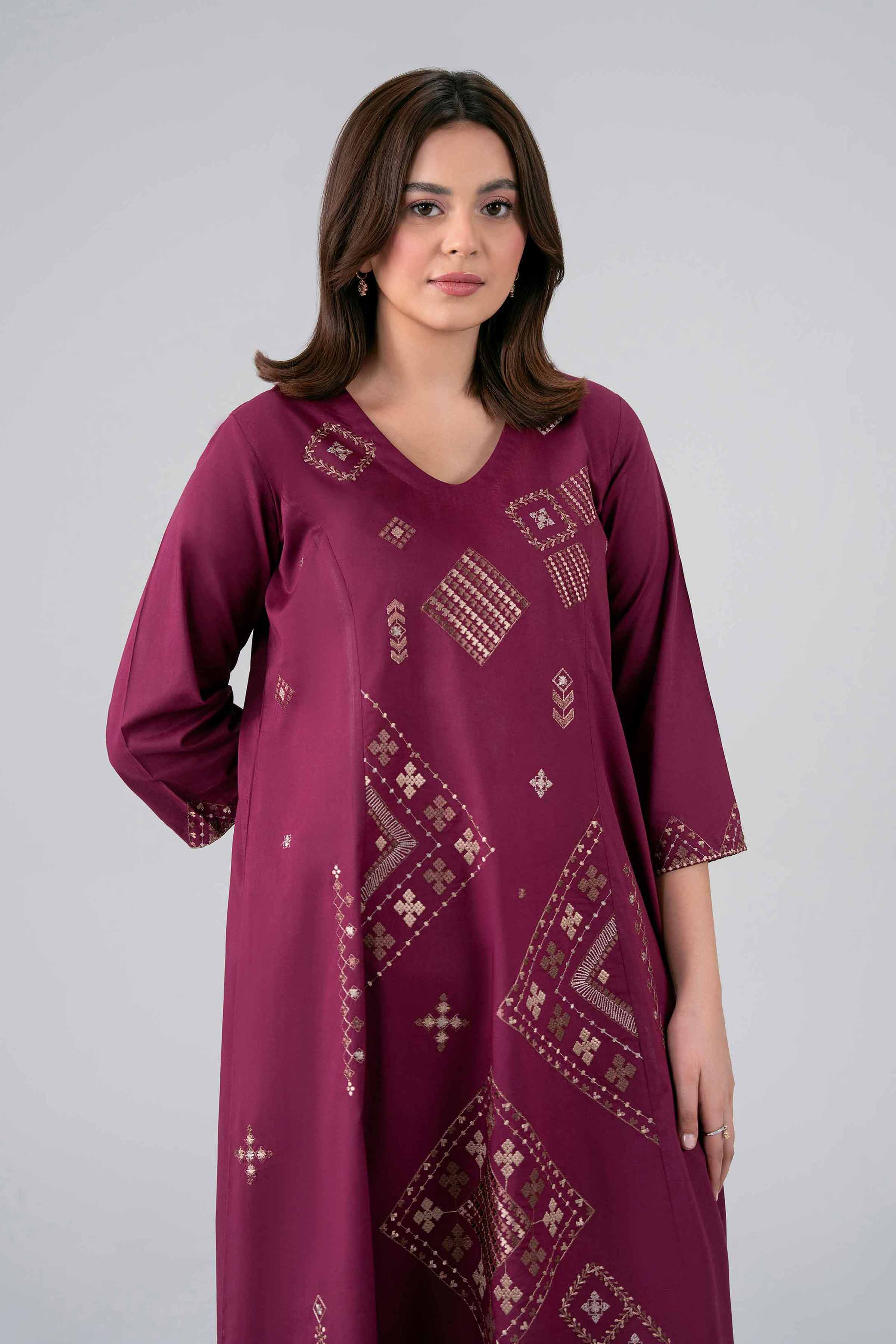 2 Piece - Embroidered Suit - KFS26-30