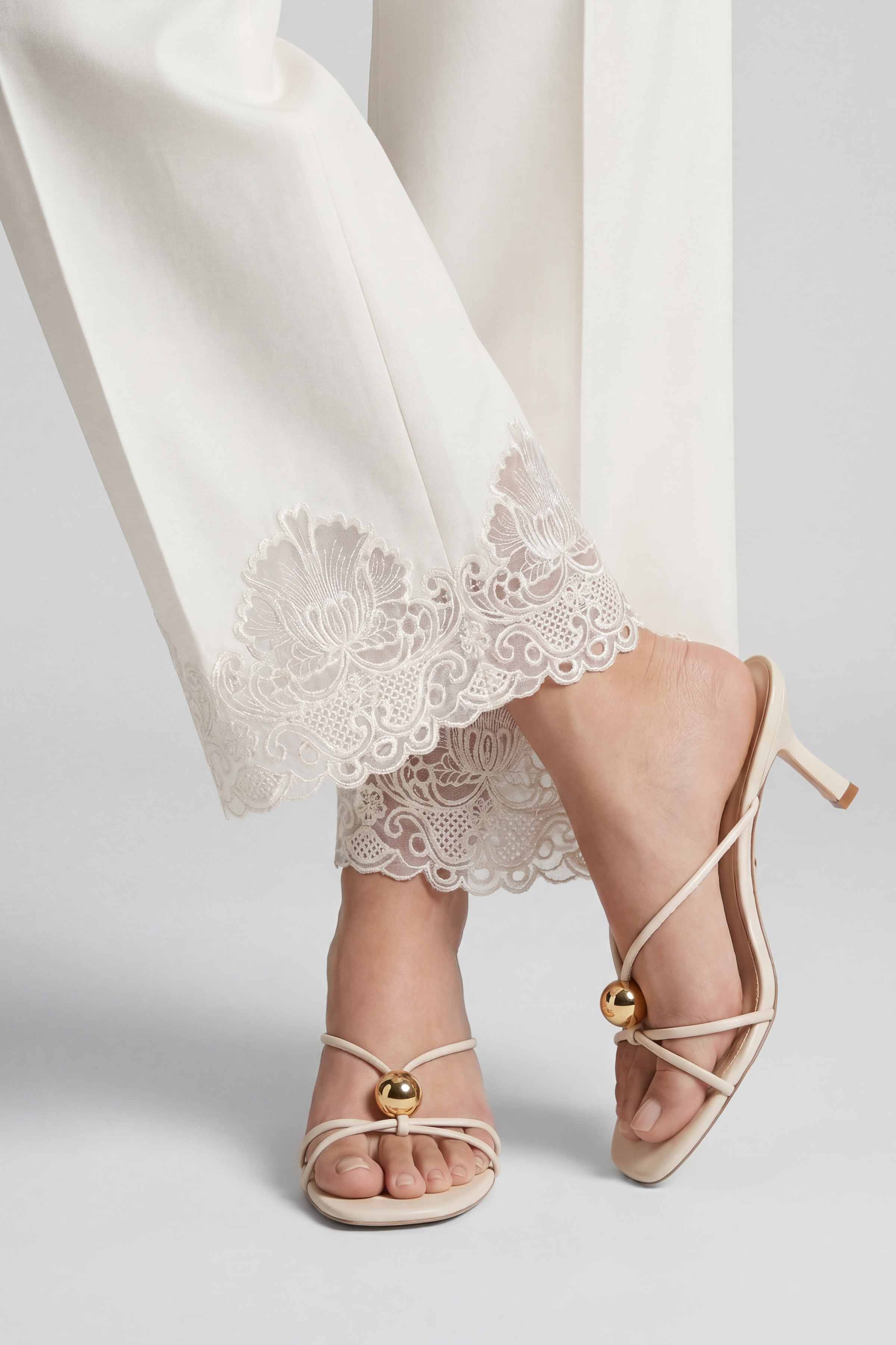 Embroidered Trousers - KFS26-91