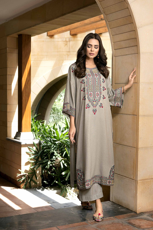 2 Piece - Embroidered Suit - KFW23-62