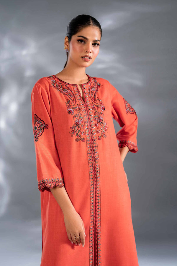 2 Piece - Embroidered Suit - KFW24-106