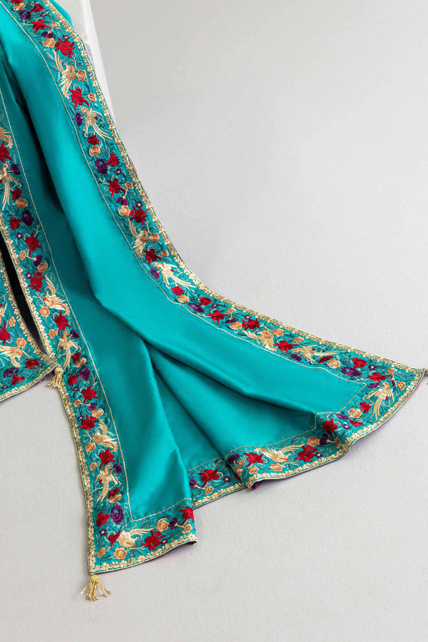 Katan Silk Embroidered Winter Luxury Dupatta