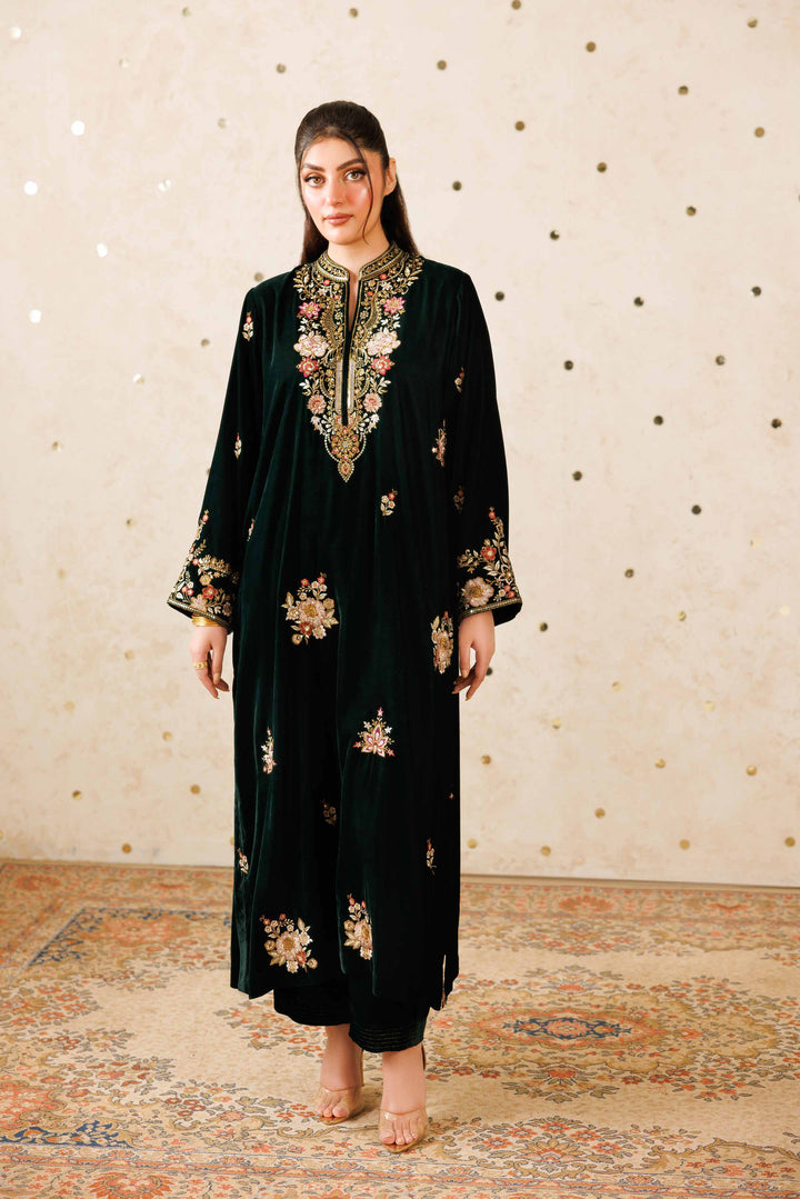 2 Piece - Embroidered Suit - KFW25-09 Luxury Pret Cross Season Edit 2025