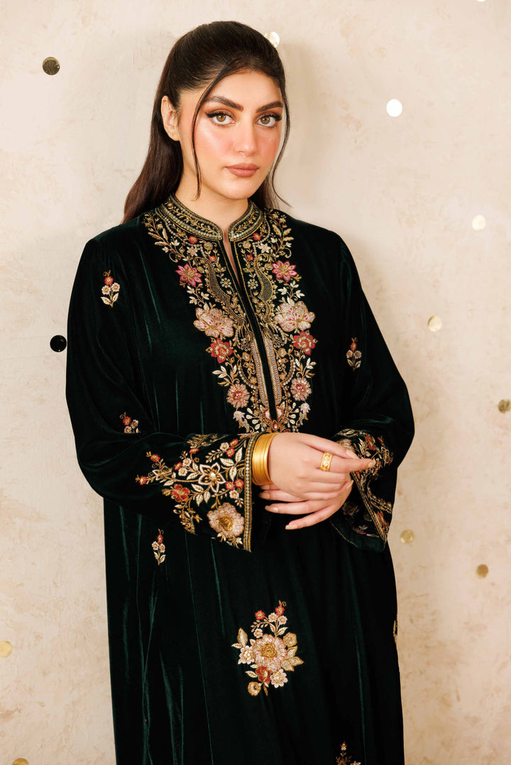 2 Piece - Embroidered Suit - KFW25-09 Luxury Pret Cross Season Edit 2025