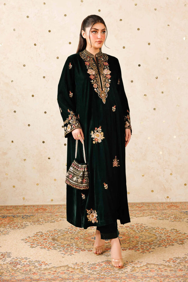2 Piece - Embroidered Suit - KFW25-09