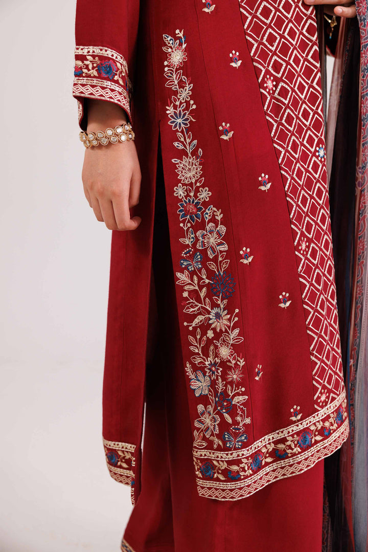 3 Piece - Printed Embroidered Suit - KFW25-104 for Women - Pret Collection | Nishat | Shop Online