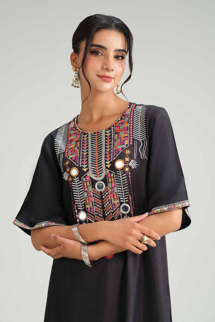 2 Piece - Embroidered Suit - KFW25-105 for Women - Pret Collection | Nishat | Shop Online