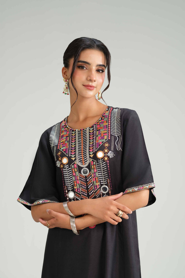 2 Piece - Embroidered Suit - KFW25-105 for Women - Pret Collection | Nishat | Shop Online