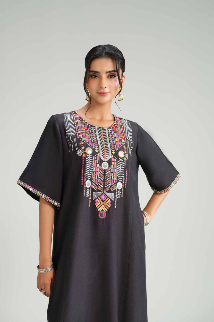 2 Piece - Embroidered Suit - KFW25-105 for Women - Pret Collection | Nishat | Shop Online