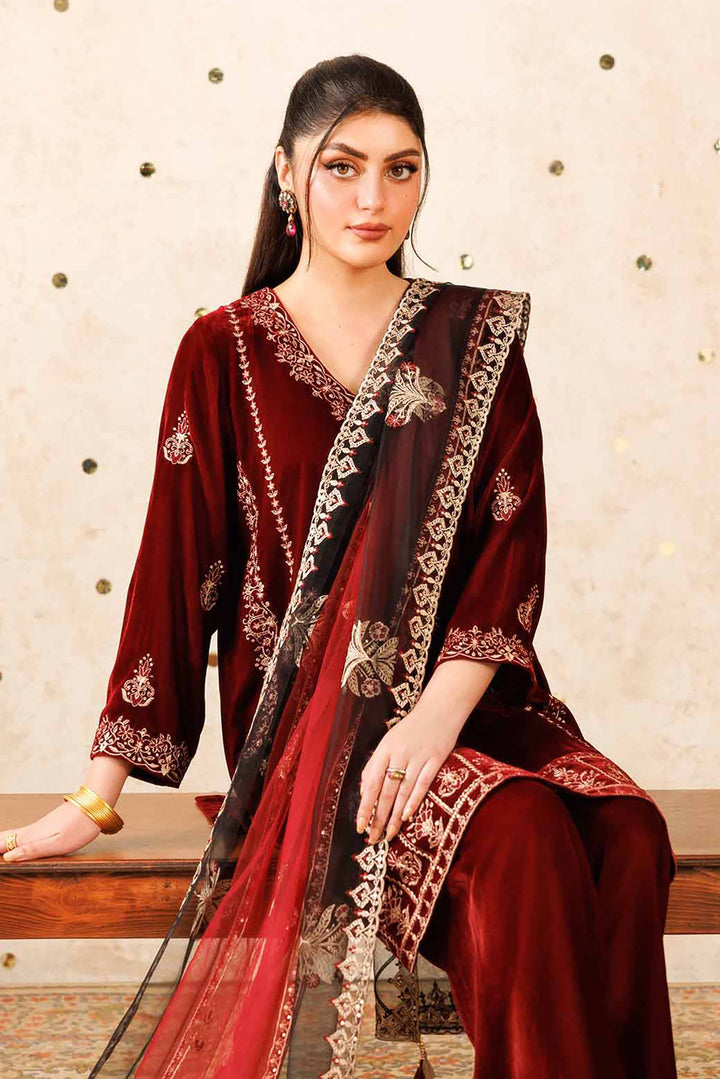 3 Piece - Embroidered Suit - KFW25-11 for Women - Pret Collection | Nishat | Shop Online