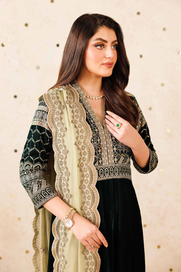 2 Piece - Embroidered Suit - KFW25-12