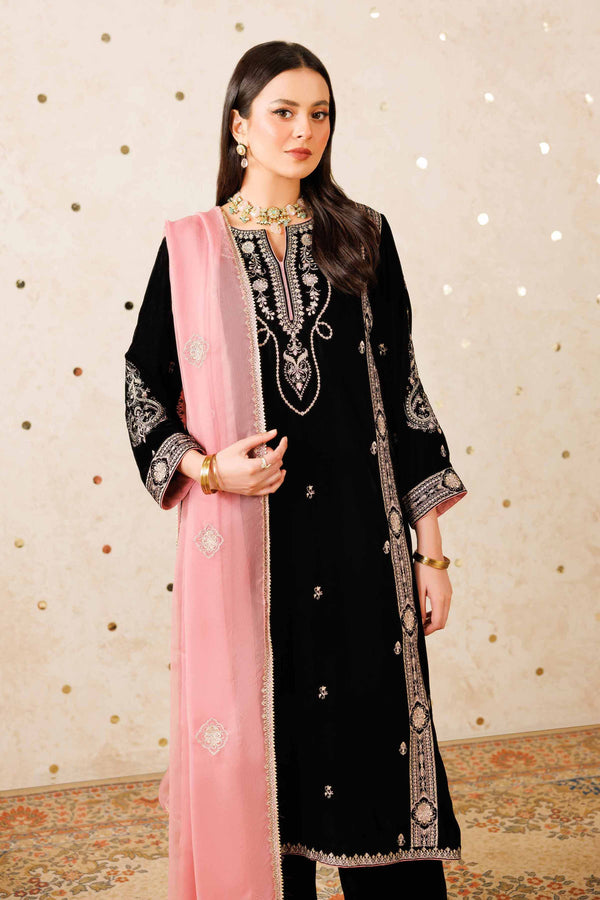 3 Piece - Embroidered Suit - KFW25-13 for Women - Pret Collection | Nishat | Shop Online