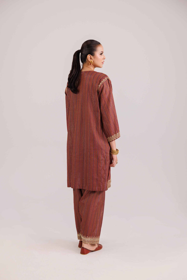 2 Piece - Embroidered Suit - KFW25-139 for Women - Pret Collection | Nishat | Shop Online