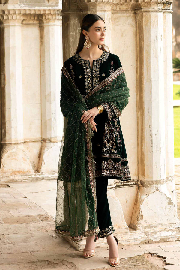 3 Piece - Embroidered Suit - KFW25-16 for Women - Pret Collection | Nishat | Shop Online