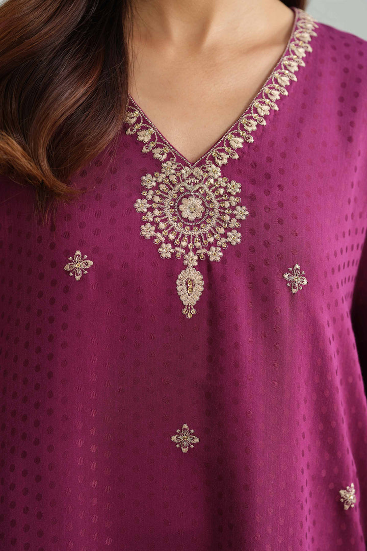 2 Piece - Embroidered Suit - KFW25-161 Luxury Pret Cross Season Edit 2025