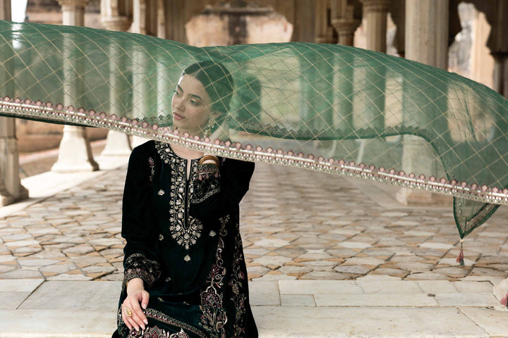 3 Piece - Embroidered Suit - KFW25-16 for Women - Pret Collection | Nishat | Shop Online