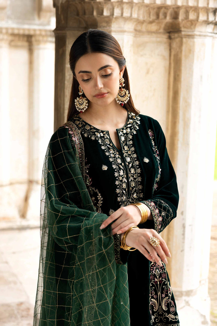 3 Piece - Embroidered Suit - KFW25-16 for Women - Pret Collection | Nishat | Shop Online