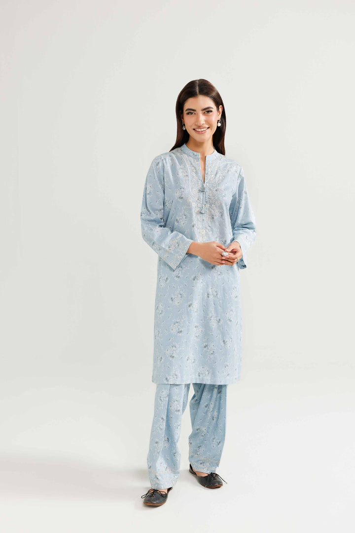 2 Piece - Embroidered Suit - KFW25-184 for Women - Pret Collection | Nishat | Shop Online