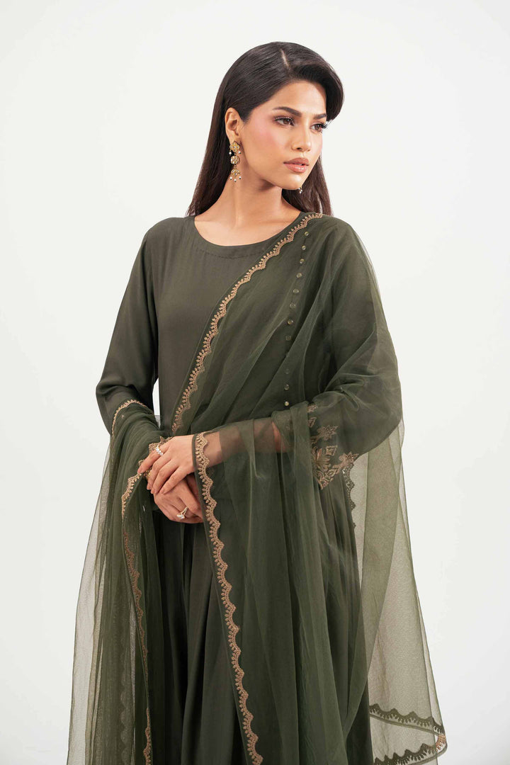 3 Piece - Embroidered Suit - KFW25-188 for Women - Pret Collection | Nishat | Shop Online