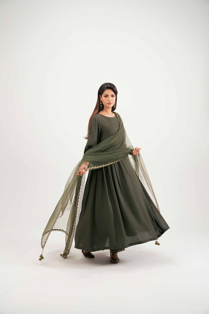 3 Piece - Embroidered Suit - KFW25-188 for Women - Pret Collection | Nishat | Shop Online