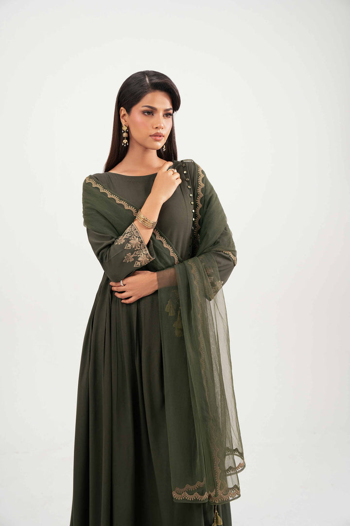 3 Piece - Embroidered Suit - KFW25-188 for Women - Pret Collection | Nishat | Shop Online